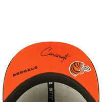 Men's New Era Black Cincinnati Bengals Team Basic 59FIFTY Fitted Hat