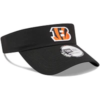 Men's New Era Black Cincinnati Bengals Main Adjustable Visor