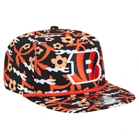 Casquette snapback noire Wakey Wakey Golfer des Bengals de Cincinnati pour homme de New Era