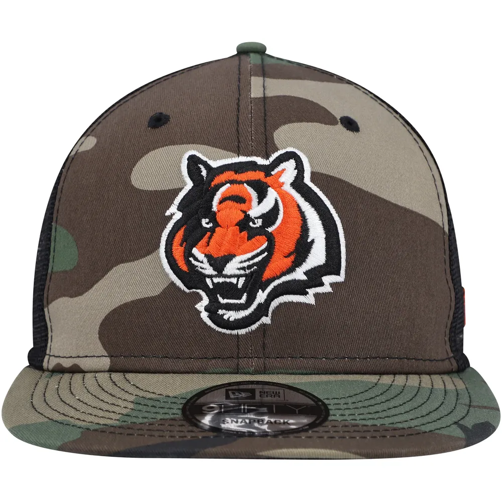 Cincinnati Bengals Camo 9FIFTY Trucker Snapback Hat, NFL by New Era