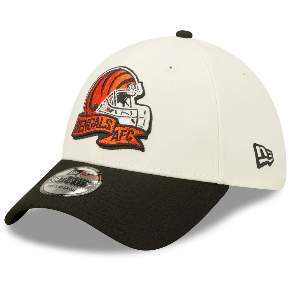 Men's New Era Black Cincinnati Bengals 39THIRTY Flex Hat