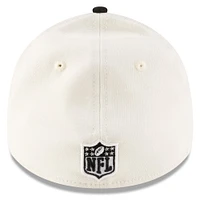 Men's New Era  Cream/Black Cincinnati Bengals 2025 NFL Draft 39THIRTY Flex Hat