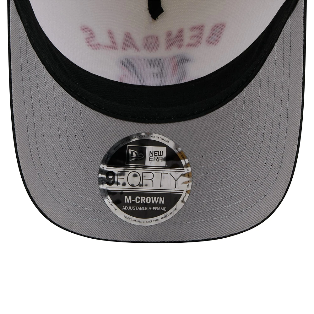 Men's New Era /Black Cincinnati Bengals 2025 NFL Draft 9FORTY A-Frame M-Crown Adjustable Hat