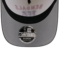 Casquette ajustable New Era 9FORTY M-Crown A-Frame pour homme, couleur crème/noir, des Bengals de Cincinnati, draft NFL 2025