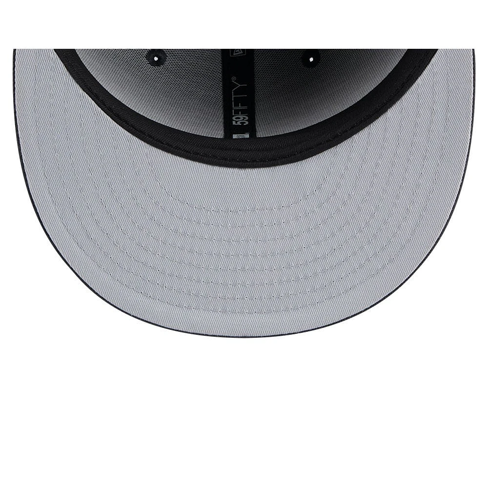 Casquette ajustée 59FIFTY officielle du repêchage NFL 2024 sur scène des Bengals de Cincinnati New Era Graphite pour hommes