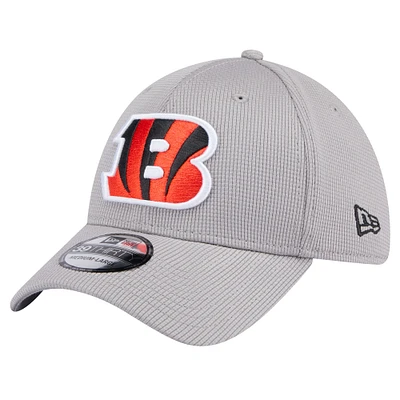 Casquette flexible Active 39THIRTY des Bengals de Cincinnati New Era pour hommes, grise