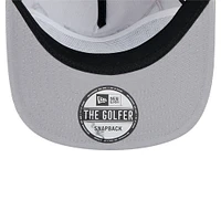 Casquette de golf ajustable en velours côtelé Cincinnati Bengals grise New Era pour homme