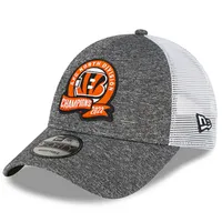 Men's New Era White/Black Cincinnati Bengals 2023 Sideline 9FORTY Adjustable Hat