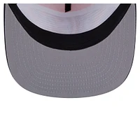 Men's New Era Orange/Black Cincinnati Bengals Throwback Dye Golfer Snapback Hat