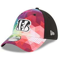 Men's New Era Pink Cincinnati Bengals 2023 NFL Crucial Catch 39THIRTY Flex Hat