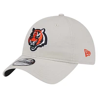 Casquette ajustable New Era Stone Cincinnati Bengals Playmaker 9TWENTY pour homme