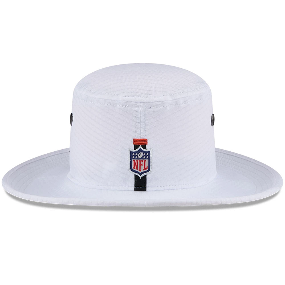 Bob New Era blanc pour homme des Bengals de Cincinnati 2024 NFL Training Camp Panama