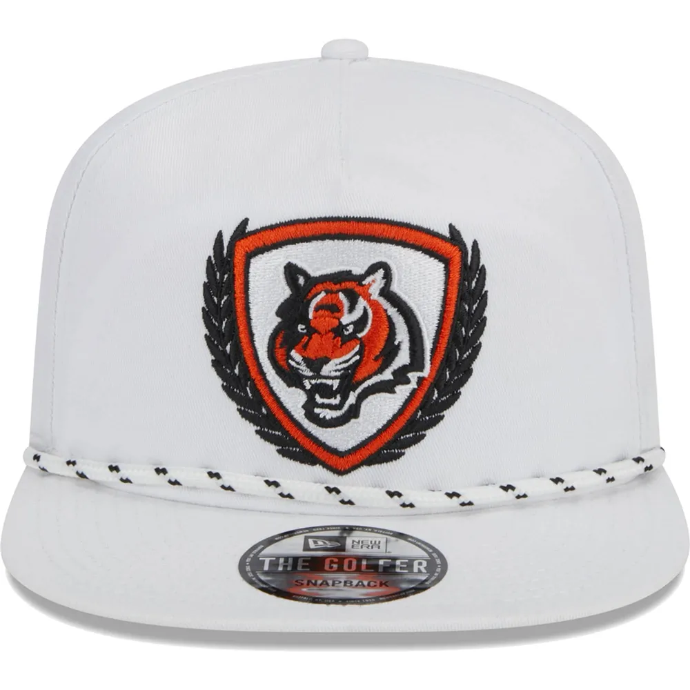 Men's Cincinnati Bengals New Era Black Shade Trucker 9FIFTY Snapback Hat