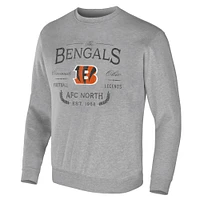 Men's NFL x Darius Rucker Collection by Fanatics Heather Gray Cincinnati Bengals Pullover Sweatshirt