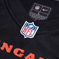 Men's Nike Andrei Iosivas  Black Cincinnati Bengals Team Game Jersey