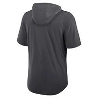 Men's Nike Anthracite Cincinnati Bengals Tri-Blend Performance Hoodie T-Shirt