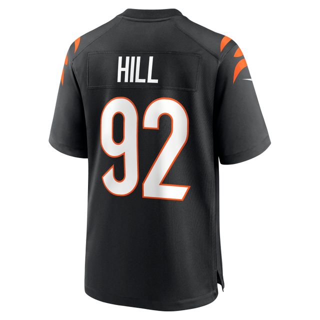 Maillot de match Nike B.J. Hill pour hommes, noir, Cincinnati Bengals