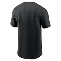 T-shirt essentiel Nike noir Cincinnati Bengals Air pour homme