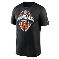 Men's Nike Black Cincinnati Bengals Big & Tall Primetime Legend Icon Performance T-Shirt