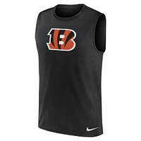 Débardeur Nike noir Cincinnati Bengals Blitz Legend Performance Muscle pour homme