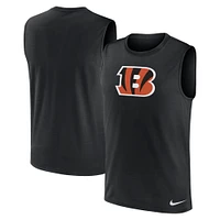 Débardeur Nike noir Cincinnati Bengals Blitz Legend Performance Muscle pour homme