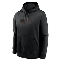 Men's Nike Black Cincinnati Bengals Edge Pack French Terry Club Pullover Hoodie
