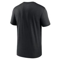 Men's Nike Black Cincinnati Bengals Horizontal Lockup Legend Performance T-Shirt