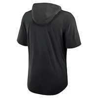 Men's Nike Black Cincinnati Bengals Lockup Tri-Blend Hoodie T-Shirt
