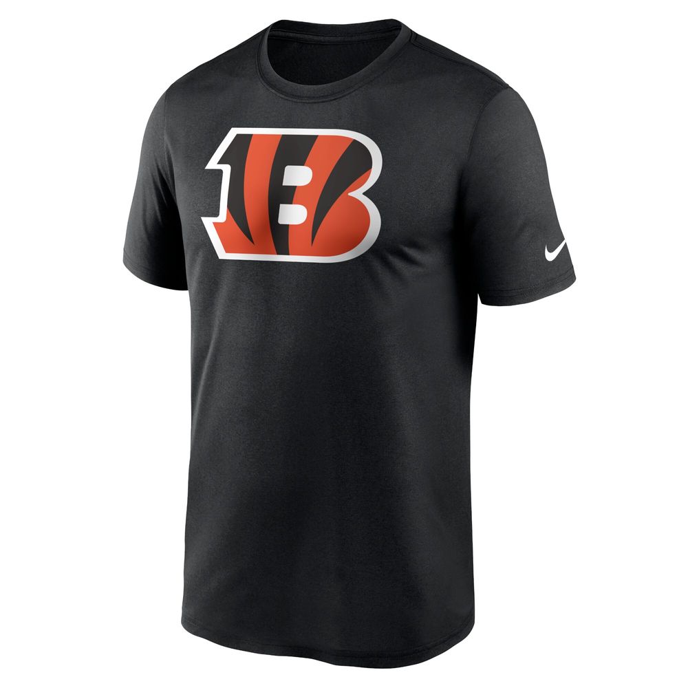 Men's Nike Black Cincinnati Bengals Logo Essential Legend Team Performance T-Shirt