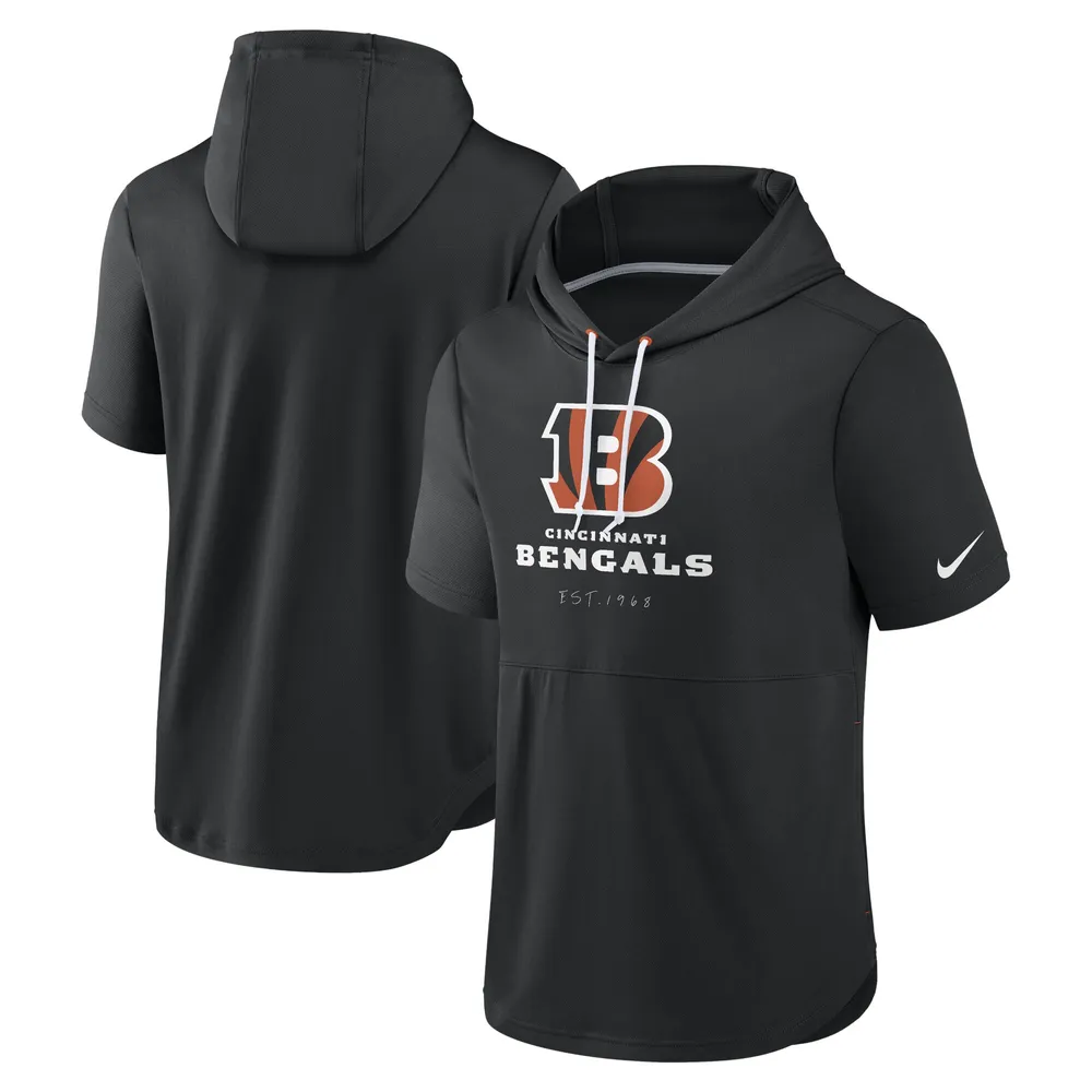 New era NFL Team Logo Cincinnati Bengals Hoodie Black