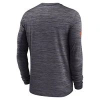 Men's Nike Cincinnati Bengals Sideline Velocity Performance Long Sleeve T-Shirt