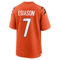 Men's Nike Boomer Esiason Orange Cincinnati Bengals Retired Player Alternate Game Jersey