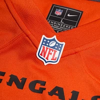 Maillot de jeu alternatif joueur retraité Nike Boomer Esiason orange des Bengals Cincinnati pour hommes