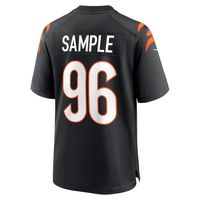 Men's Nike Cam Sample Black Cincinnati Bengals Game Jersey