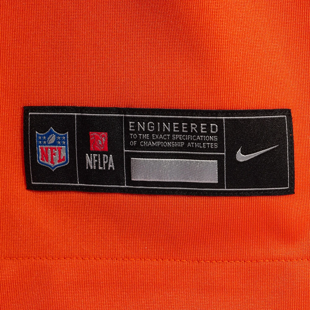 Maillot de match alternatif Nike Cam Taylor-Britt orange pour hommes des Bengals Cincinnati