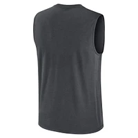 Men's Nike Charcoal Cincinnati Bengals Primetime Legend Performance Muscle Tank Top