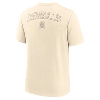 Men's Nike Cream Cincinnati Bengals Glory Tri-Blend T-Shirt