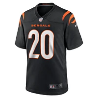 Maillot de match l'équipe Nike DJ Turner pour hommes, noir, Cincinnati Bengals