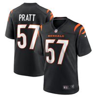 Men's Nike Germaine Pratt Black Cincinnati Bengals Game Jersey