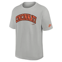Men's Nike Gray Cincinnati Bengals Rewind Statement Max90 T-Shirt
