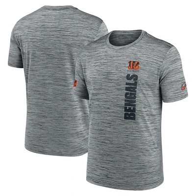 Men's Nike Gray Cincinnati Bengals Sideline Velocity Performance T-Shirt