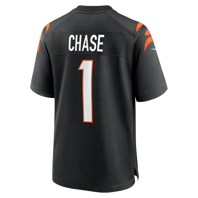 : Jamarr ja'marr chase jersey shirt youth kid black