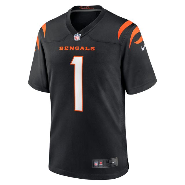 Jeu Nike Ja'Marr Chase noir pour hommes des Bengals de Cincinnati - Maillot