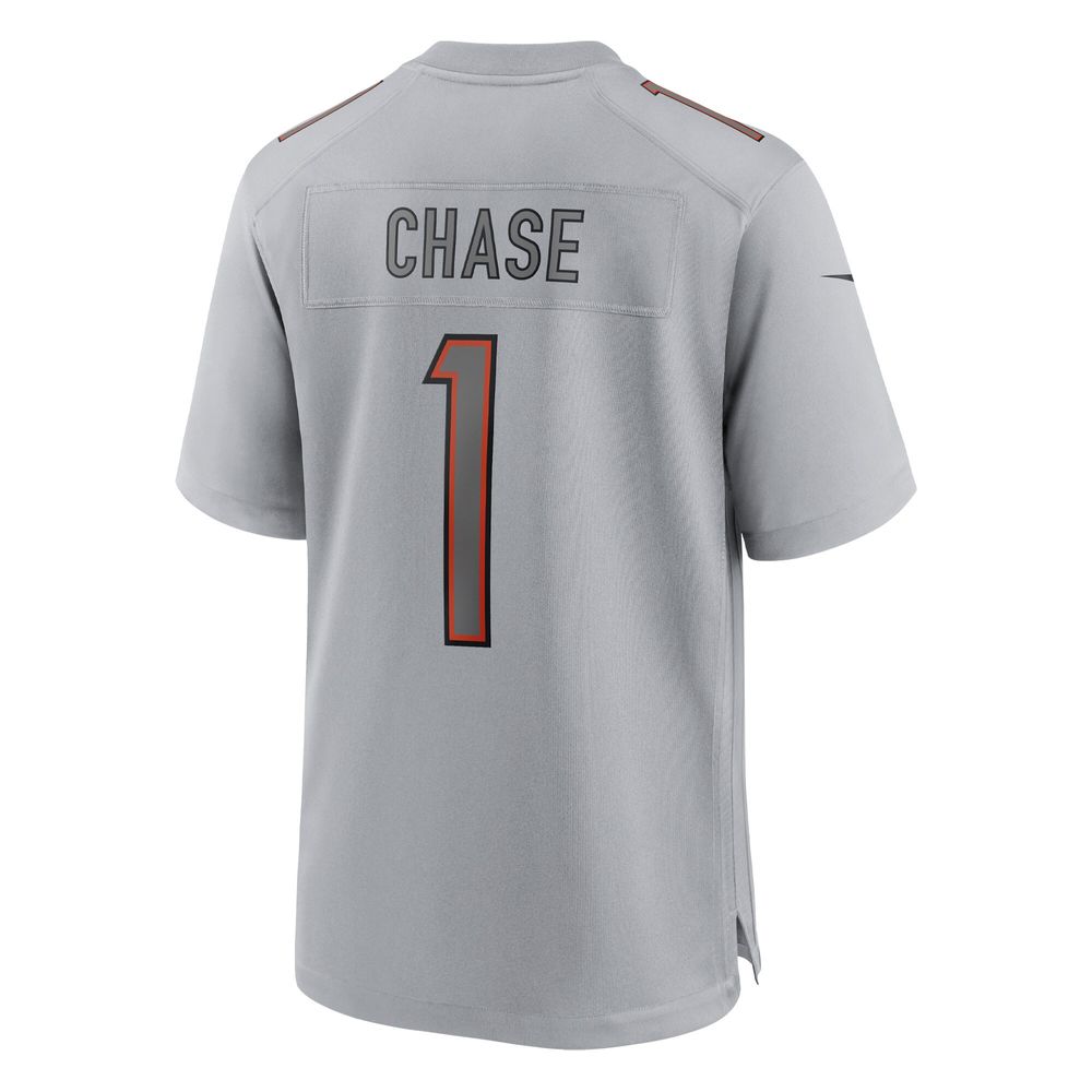 Nike Men's Nike Ja'Marr Chase Gray Cincinnati Bengals Atmosphere