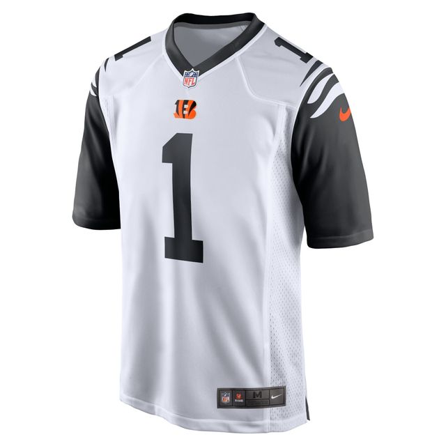 Cincinnati Bengals Ja'Marr Chase Youth Away White Nike Football Jersey