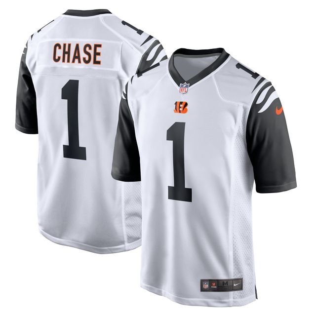 Gray Youth Ja'Marr Chase Cincinnati Bengals Game Atmosphere Fashion Jersey