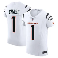 Nike Ja'Marr Chase pour homme Blanc Cincinnati Bengals Vapor F.U.S.E. Maillot Élite