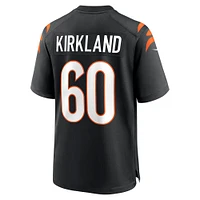 Maillot de match l'équipe Nike Jaxson Kirkland pour hommes, noir, Cincinnati Bengals