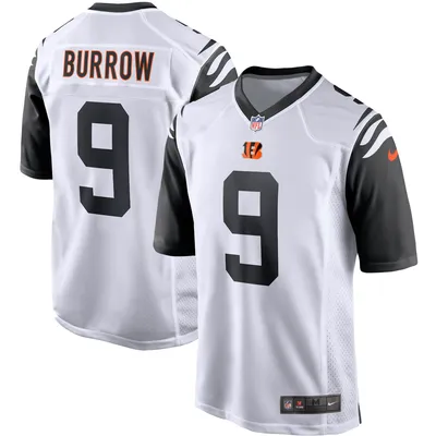 Nike Men's Joe Burrow Orange Cincinnati Bengals Alternate Game Jersey - Orange