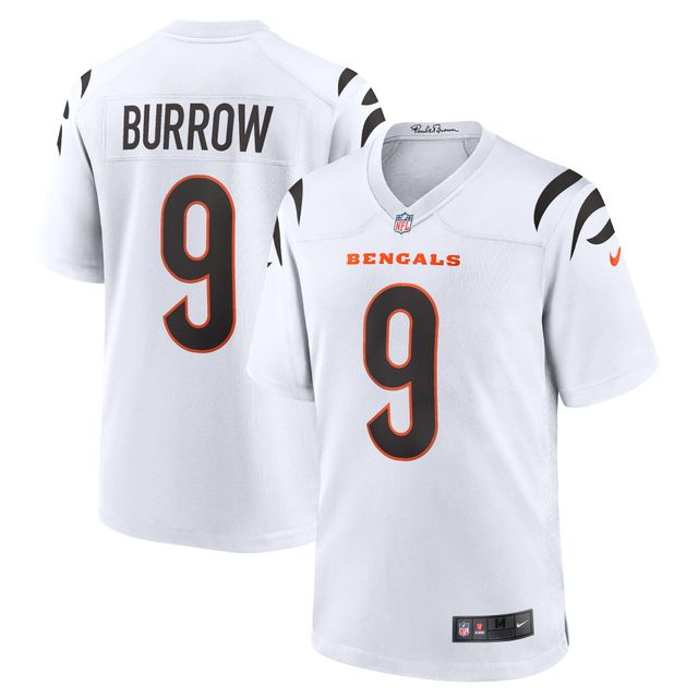 Homme Nike Joe Burrow Blanc Cincinnati Bengals - Maillot de match